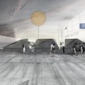 'Haze' Pavilion Proposal (3) 'Haze' Pavilion Proposal (3) entrance / Courtesy of Salon2