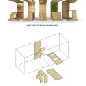 POP-UP Office Installation (8) POP-UP Office Installation (8) modules and assembly diagram