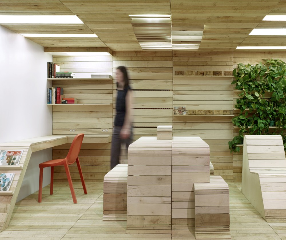 POP-UP Office Installation / Dubbeldam Architecture + Design