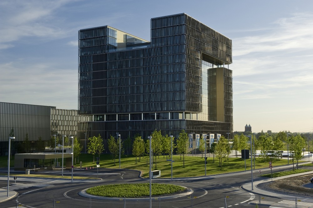 Q1, ThyssenKrupp Quarter Essen / JSWD Architekten + Chaix & Morel et Associés