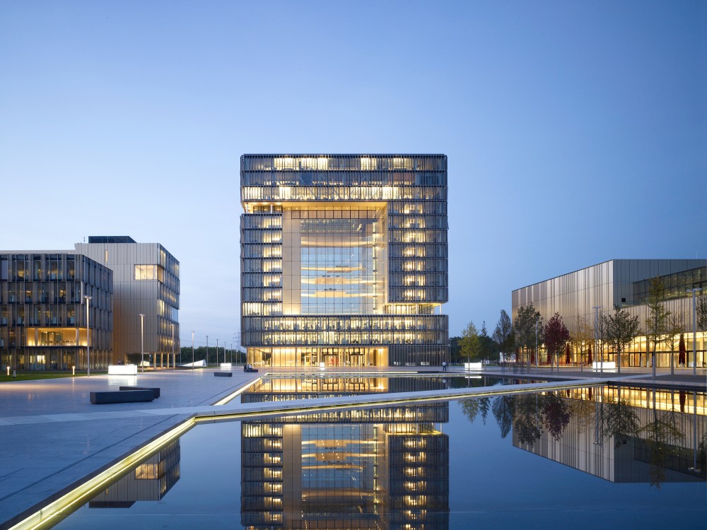 Q1, ThyssenKrupp Quarter Essen / JSWD Architekten + Chaix & Morel et Associés