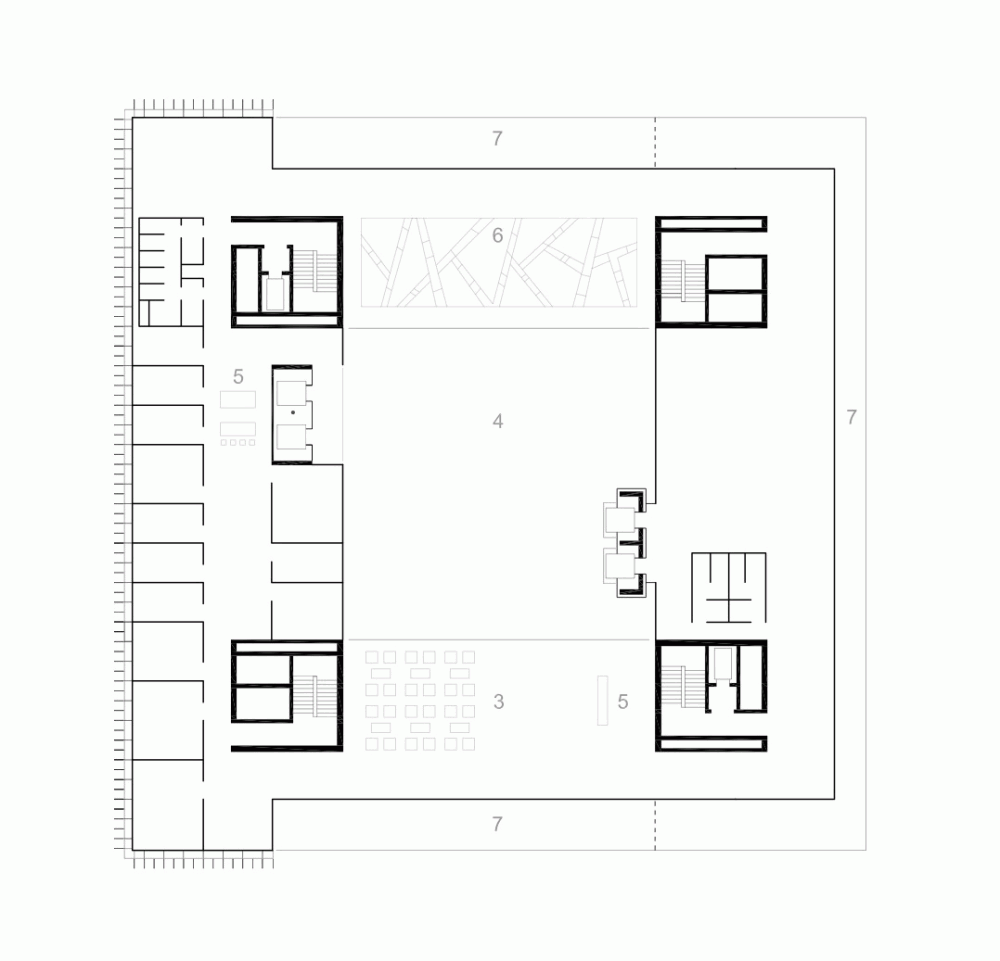 Q1, ThyssenKrupp Quarter Essen / JSWD Architekten + Chaix & Morel et Associés