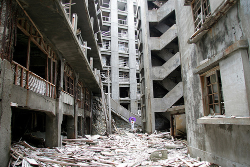 Hashima Island © Flickr User CC filmmaker in Japan