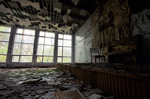 Hospital in Pripyat. © Flickr User CC abandonia