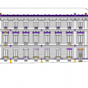 Parlamento de Navarra / Otxotorena Parlamento de Navarra / Otxotorena Elevation