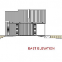 Lloyd Holiday House / Bonnifait + Giesen Lloyd Holiday House / Bonnifait + Giesen East Elevation