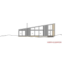 Lloyd Holiday House / Bonnifait + Giesen Lloyd Holiday House / Bonnifait + Giesen North Elevation