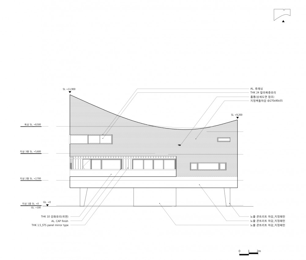The Curving House / JOHO Architecture