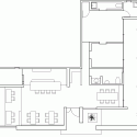Cafe Cross / FORM Kouichi Kimura Architects Cafe Cross / FORM Kouichi Kimura Architects First Floor Plan