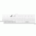 Hospital de Amarante / ACXT West Elevation