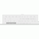 Hospital de Amarante / ACXT East Elevation