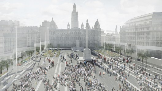 George Square Competition Entry / John McAslan + Partners