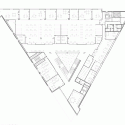 Juzgados 1° Instancia de Tudela / Otxotorena Juzgados 1° Instancia de Tudela / Otxotorena First Floor Plan