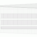 Juzgados 1° Instancia de Tudela / Otxotorena Juzgados 1° Instancia de Tudela / Otxotorena East Elevation