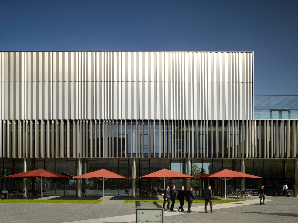 Q2, ThyssenKrupp Quarter Essen / JSWD Architekten + Chaix & Morel et Associés