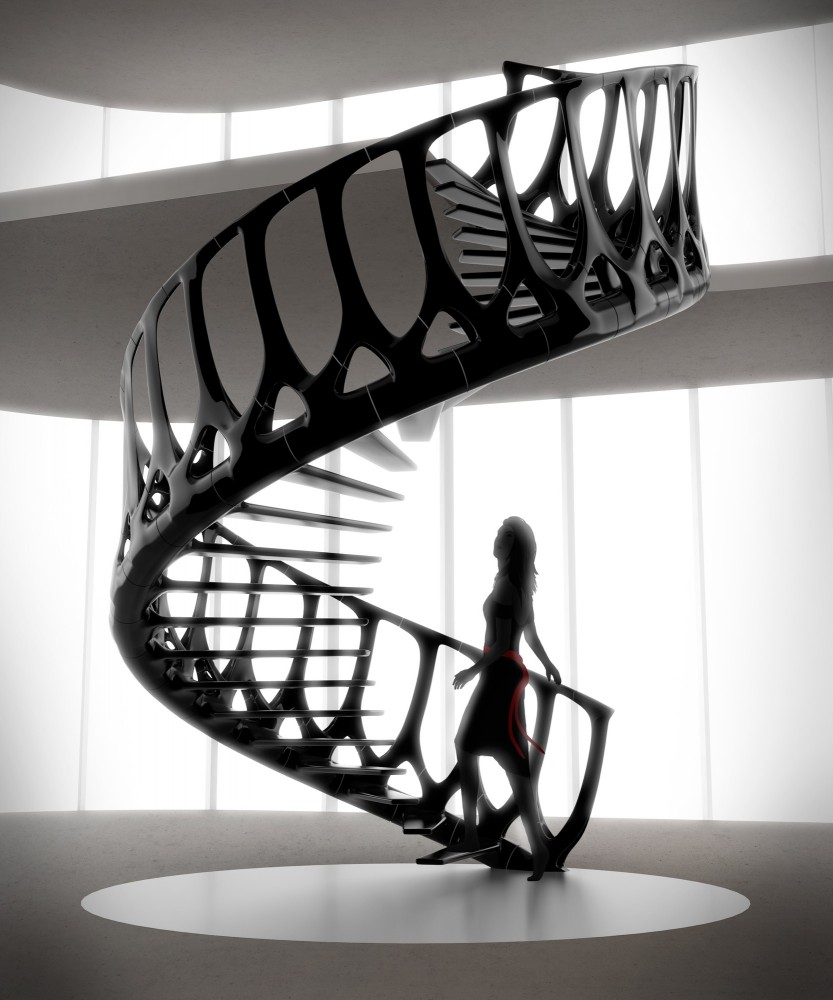 Vertebrae Staircase / Andrew McConnell