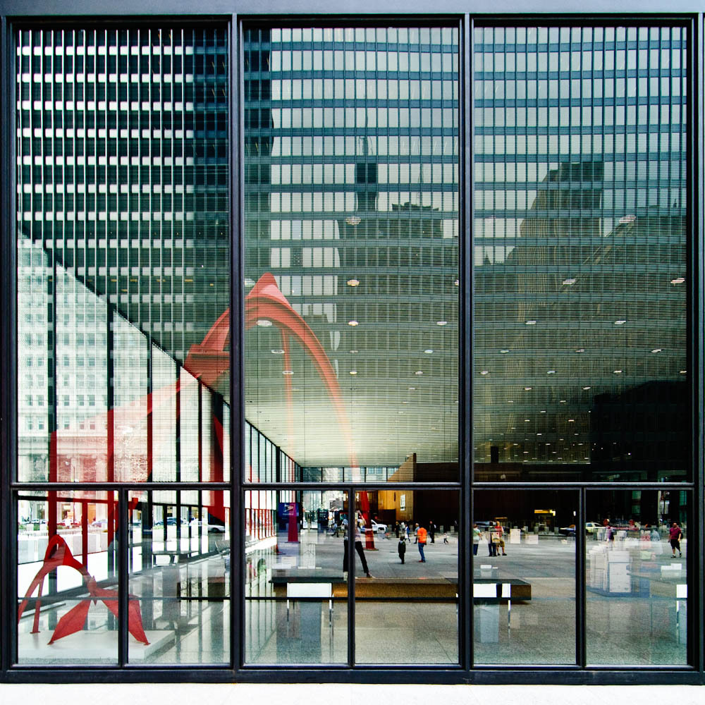 AD Classics: Chicago Federal Center / Mies van der Rohe
