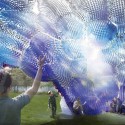 New York Firm Designs 'Cloud' of Recycled Plastic Bottles New York Firm Designs 'Cloud' of Recycled Plastic Bottles Courtesy of STUDIOKCA