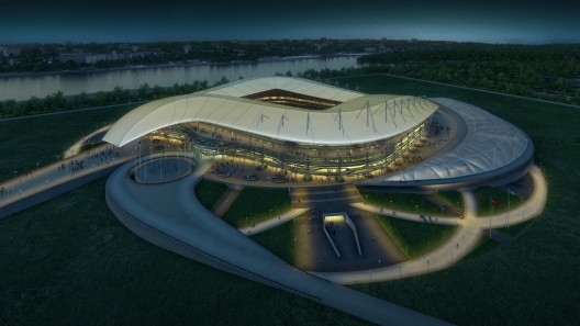 2018 World Cup: Rostov Stadium / Populous