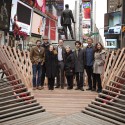 Situ Studio's 'Heartwalk' Opens in Times Square Situ Studio's 'Heartwalk' Opens in Times Square Left to right: Tim Tompkins, President, Times Square Alliance Aleksey Lukyanov, Situ Studio Sherry Dobbin, Director of Public Art, Times Square Arts Westley Rozen, Situ Studio Susan Chin, FAIA, Executive Director, Design Trust for Public Space Basar Girit, Situ Studio Bradley Samuels, Situ Studio Rachel Knutson, Integrated Communications Planner, General Mills (Cheerios is the official sponsor of Heartwalk) © Ka-Man Tse, Times Square Alliance
