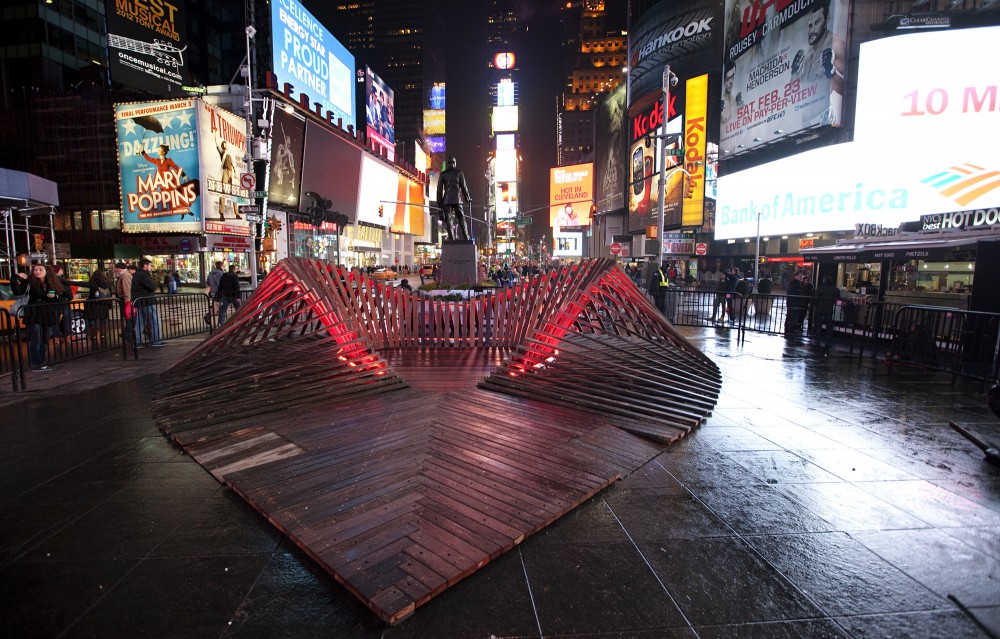 Situ Studio’s ‘Heartwalk’ Opens in Times Square