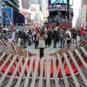 Situ Studio's 'Heartwalk' Opens in Times Square Situ Studio's 'Heartwalk' Opens in Times Square Courtesy of Situ Studio