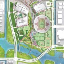 Suzhou Industrial Park Sports Center / NBBJ Suzhou Industrial Park Sports Center / NBBJ Site Plan © SWA/NBBJ