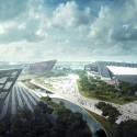 Suzhou Industrial Park Sports Center / NBBJ Suzhou Industrial Park Sports Center / NBBJ © NBBJ