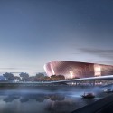 Stadium View from River © NBBJ