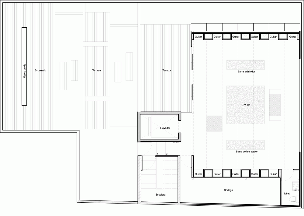 Fender Custom Shop Mexico City / Arquitectura en Movimiento