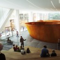 Update: SFMOMA Expansion / Snøhetta Update: SFMOMA Expansion / Snøhetta A large glass-walled gallery (interior view) on ground level with free public access will beckon passersby on Howard Street; rendering: Courtesy of MIR and Snøhetta