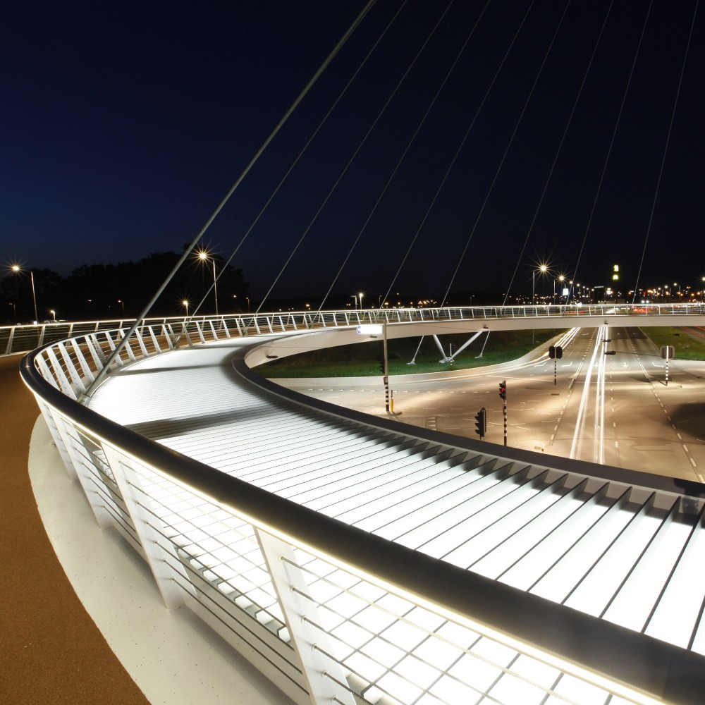 Hovenring, Circular Cycle Bridge / ipv Delft