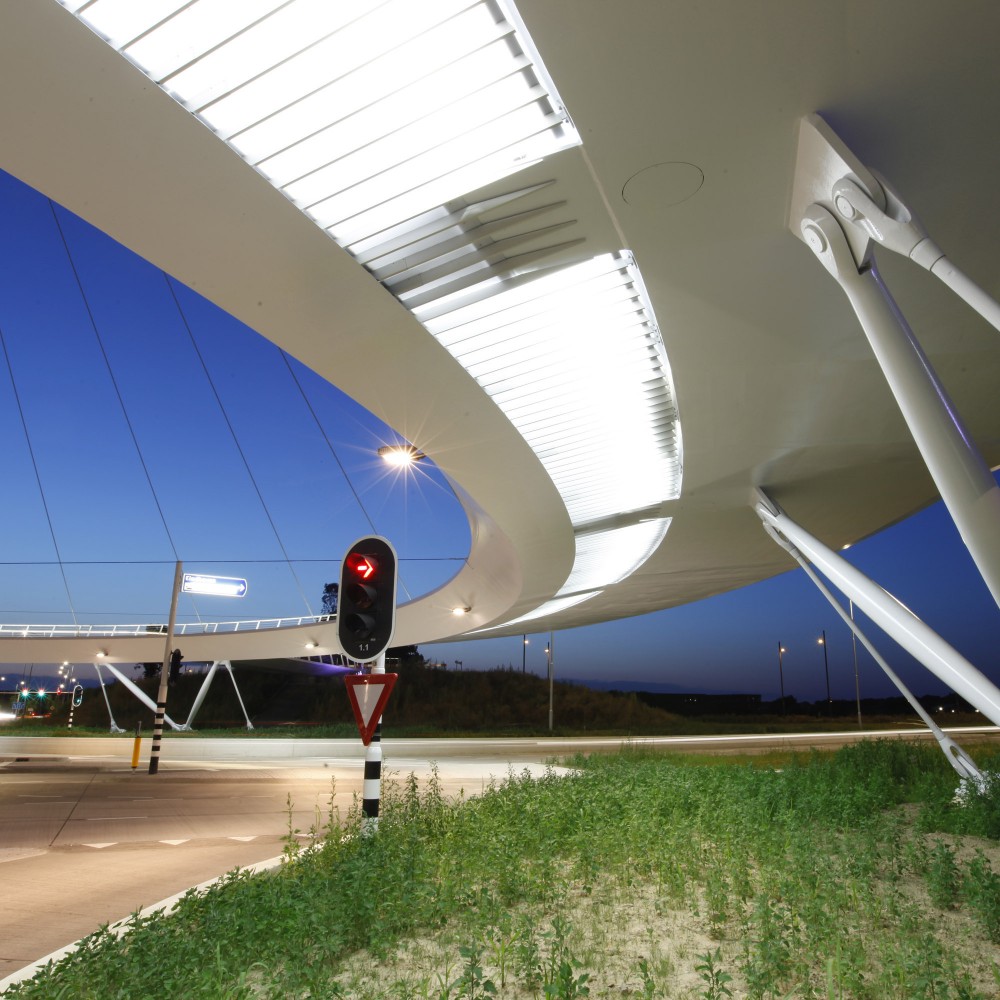 Hovenring, Circular Cycle Bridge / ipv Delft