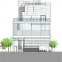 Choonwondang Oriental Clinic & Museum / Doojin Hwang Architects Choonwondang Oriental Clinic & Museum / Doojin Hwang Architects North Elevation