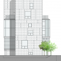 Choonwondang Oriental Clinic & Museum / Doojin Hwang Architects Choonwondang Oriental Clinic & Museum / Doojin Hwang Architects South Elevation