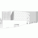 Public library Ana María Matute / RSP arquitectos Public library Ana María Matute / RSP arquitectos Elevation