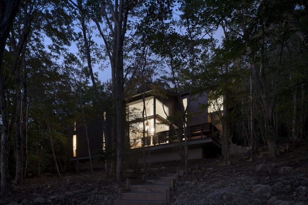 Tiered Lodge / Naoi Architecture & Design Office