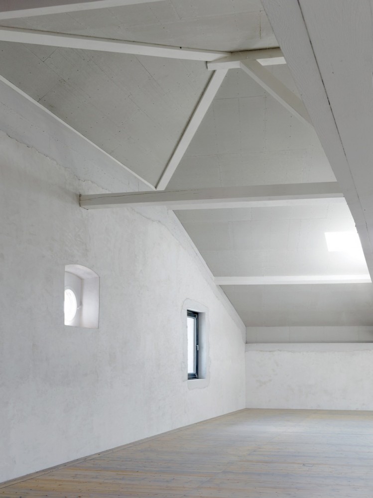 Studio in an Agricultural Building / Charles Pictet Architecte