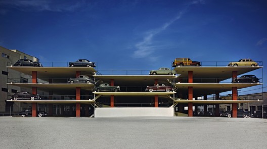 Miami Parking Garage, Robert Law Weed and Associates, Miami FL, 1949 Digital C-Print © Ezra Stoller, Courtesy Yossi Milo Gallery, New York