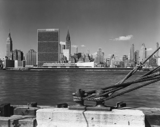 United Nations, International Team of Architects Led by Wallace K. Harrison, New York, NY, 1950 Gelatin Silver Print © Ezra Stoller, Courtesy Yossi Milo Gallery, New York