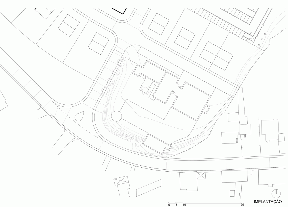 Fire Station in Santo Tirso / Alvaro Siza