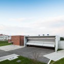 Fire Station in Santo Tirso / Alvaro Siza © Joao Morgado - Architecture Photography