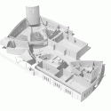 St Alfred’s Church  / Studio B Architects Axonometric