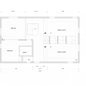 RIBBON / Komada Architects' Office Second Floor Plan