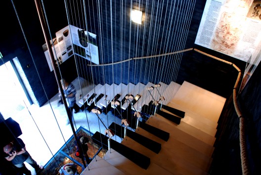Reconstruction of the Lasva water tower into an info point and art gallery by Veronika Valk