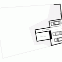 Casa Desplegada / Seinfeld Arquitectos First Floor Plan