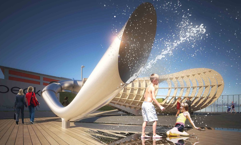‘Seapeaker’ YAP Istanbul Modern Proposal / Evren Başbuğ, İnanç Eray, Meriç Kara, Engin Ayaz /