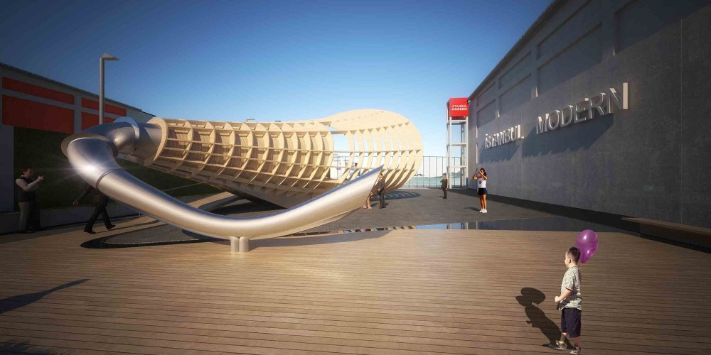 ‘Seapeaker’ YAP Istanbul Modern Proposal / Evren Başbuğ, İnanç Eray, Meriç Kara, Engin Ayaz /