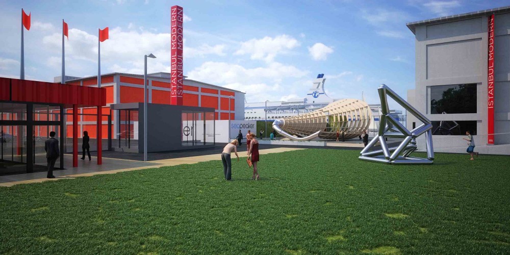 ‘Seapeaker’ YAP Istanbul Modern Proposal / Evren Başbuğ, İnanç Eray, Meriç Kara, Engin Ayaz /