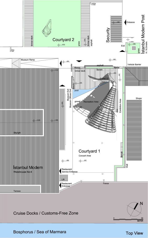 ‘Seapeaker’ YAP Istanbul Modern Proposal / Evren Başbuğ, İnanç Eray, Meriç Kara, Engin Ayaz /